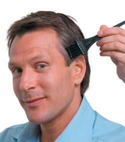 Tintura para homens Tingir cabelo masculino