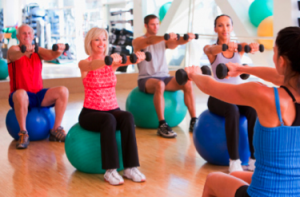 Ginastica localizada na academia Ginástica localizada na academia
