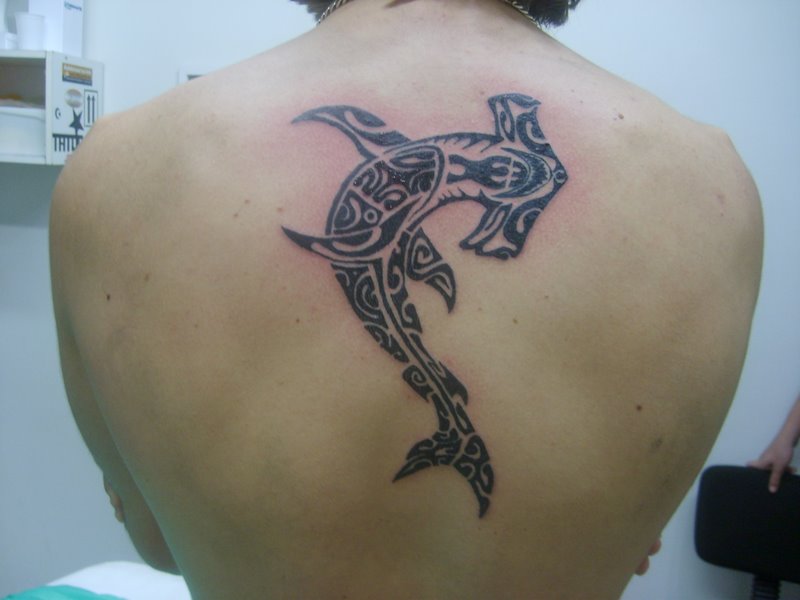 Tatuagens maori Significado do tubarão maori