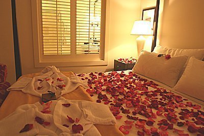 Cama de rosas Um presente romântico clássico