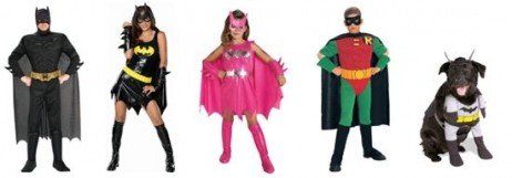 Família Batman Opção de fantasia para festas