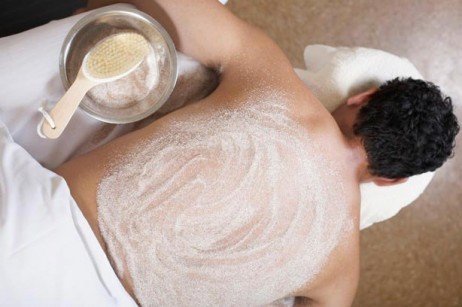 Produtos e acessórios para esfoliação Esfoliação masculina