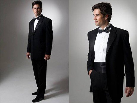 O black tie em sua forma mais básica! Traje a rigor