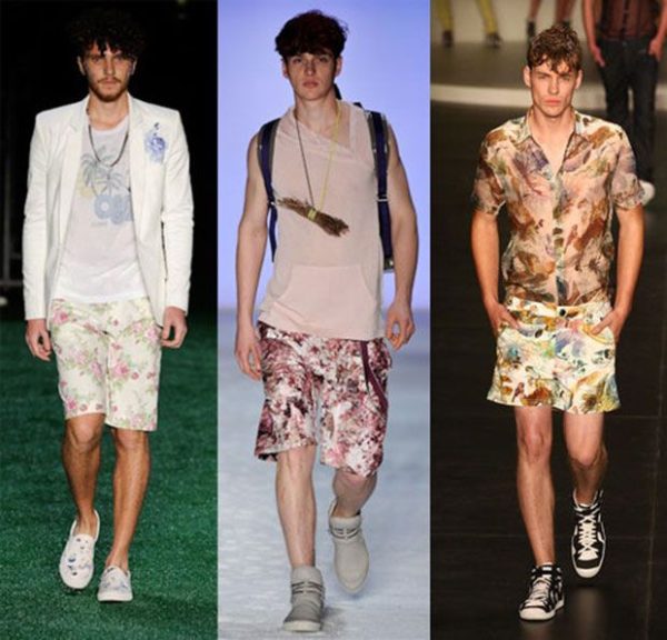 Resultado de imagem para look de homem florido