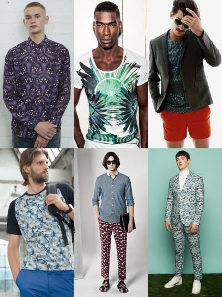 Como homens devem usar roupas estampadas? Roupa estampada para homens