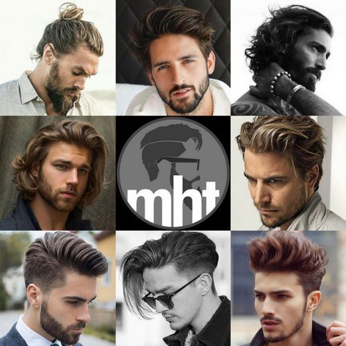 Qual penteado escolher para cabelos longos? Cabelos longos masculinos