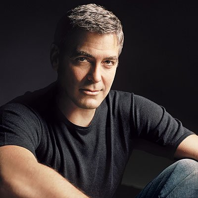 George Clooney e seu olhar