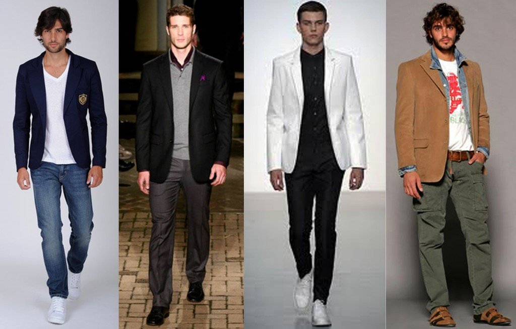 traje sport chic masculino