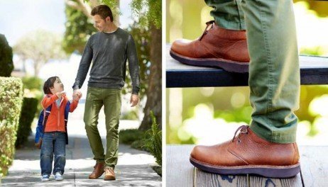 Versatilidade para sapatos de dia dos pais