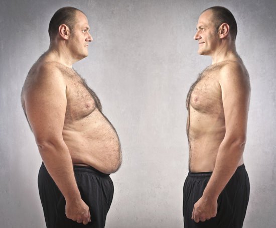 Como homens barrigudos podem perder a barriga