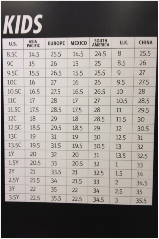 tamanho sapato infantil europeu para brasileiro