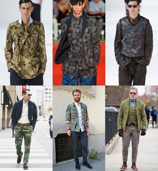 Como usar roupas camufladas