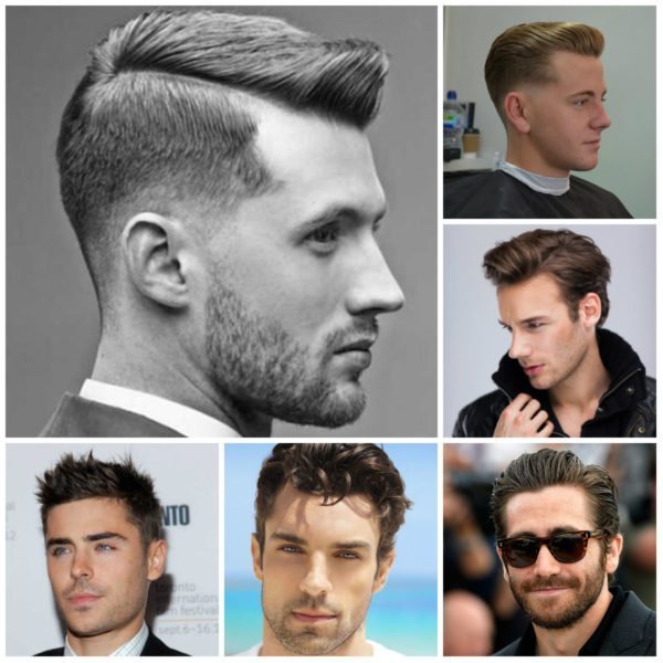 Cabelos masculinos pompadour