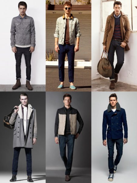 Esporte fino com jeans