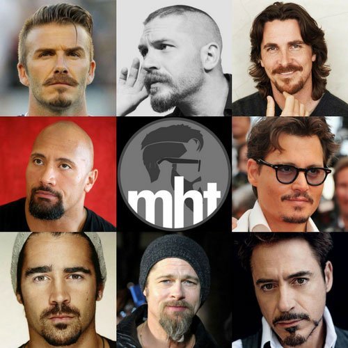 Cavanhaques masculinos
