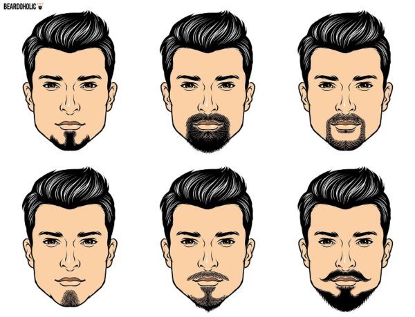 Estilos de cavanhaque masculino
