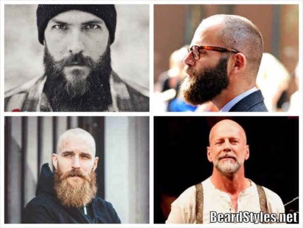 Barba para carecas