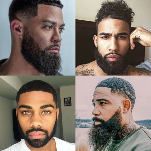 Barba para homens negros