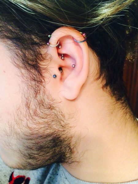 Piercing no tragus