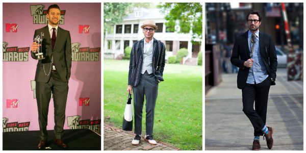 Estilo retrô para homens