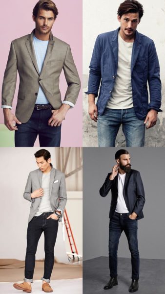 Camisa e blazer