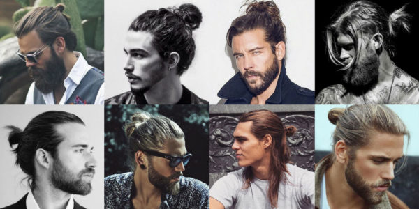 Amarrar cabelo masculino