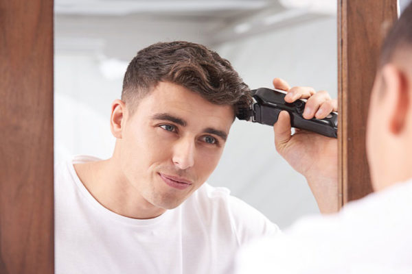 Efeitos da máquina no corte de cabelo