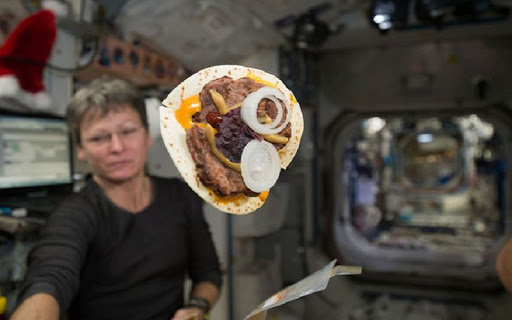 Fazendo a dieta de astronauta