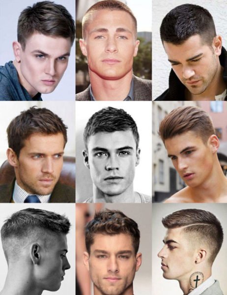 penteados para cabelos masculinos curtos