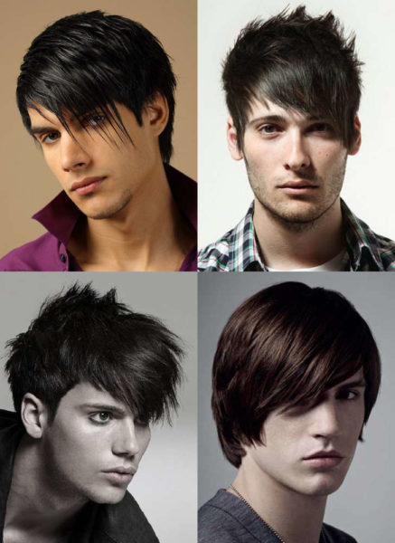 cortes de cabelo emo masculino