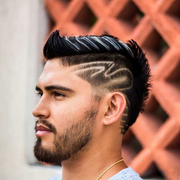 Método simples e pratico para seus cortes  Tatuagens de cabelo, Listras  para cabelo, Listras no cabelo masculino